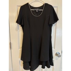 Randi May Collection Black‎ Dress Tiered Cocktail Party Special Occasion Size 8